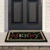 Northlight Black Coir "Merry" Christmas Doormat 18" X 30" 1 Northlight Black Coir "Merry" Christmas Doormat 18" X 30" -Northlight GUEST 90ae5618 39a9 4770 9160 2205bc68cf34