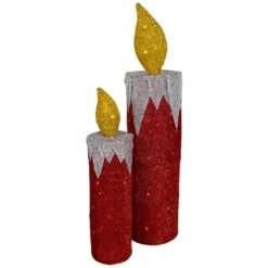 Northlight LED Lighted Candles Outdoor Christmas Decorations - 22.75" - Red - Set Of 2 11 Northlight LED Lighted Candles Outdoor Christmas Decorations - 22.75" - Red - Set Of 2 -Northlight GUEST 92cf39e0 2bbd 43df b466 a4768ea1b3c0