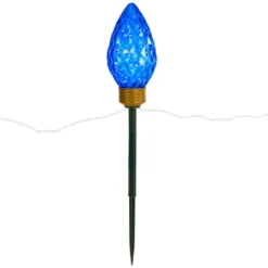Northlight LED Lighted C9 Style Christmas Pathway Lawn Stakes - 8 Ft - Multi - 5-Count 12 Northlight LED Lighted C9 Style Christmas Pathway Lawn Stakes - 8 Ft - Multi - 5-Count -Northlight GUEST 9b692789 cf6e 481b a16d 17401ea47f07