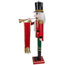 Northlight 36" Red And Green Christmas Nutcracker Soldier With Horn 9 Northlight 36" Red And Green Christmas Nutcracker Soldier With Horn -Northlight GUEST 9de843cd d2e5 4c3a 8ff5 a216352c4d47