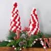 Northlight Pom Pom Cone Tree Christmas Decoration - 13" - White And Red 2 Northlight Pom Pom Cone Tree Christmas Decoration - 13" - White And Red -Northlight GUEST 9e011594 54cb 409e bd1c 59d570b3edae