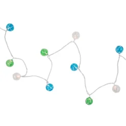 Northlight 10-Count Multicolor Globe Christmas Light Set, 6ft White Wire -Northlight GUEST 9ef43200 4be4 4841 a299 e57f58c2444b