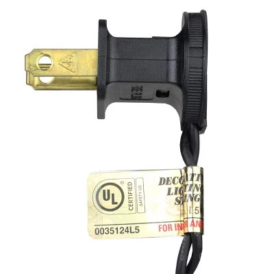 Northlight Mini Incandescent Christmas Lights - Purple - 7' Black Wire - 35ct 6 Northlight Mini Incandescent Christmas Lights - Purple - 7' Black Wire - 35ct - Image 4