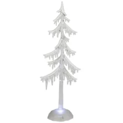 Northlight LED Lighted Acrylic Icicle Tree Christmas Decoration - 14" -Northlight GUEST a3acac42 2131 49a5 a1df e047d793b047