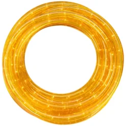 Northlight Incandescent Flexible Outdoor Christmas Rope Lights - Gold - 18' Clear Wire -Northlight GUEST a5cddf32 8748 4c82 a118 db164d058f86