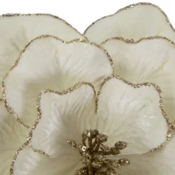 Northlight 24" Glittered Cream Magnolia Christmas Stem Spray 8 Northlight 24" Glittered Cream Magnolia Christmas Stem Spray -Northlight GUEST ac19b6d5 06c8 4a06 94d6 87363789a7c2