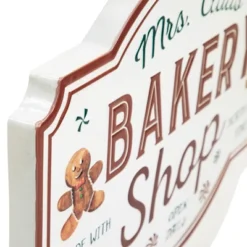 Northlight 18" Mrs. Claus' Bakery Shop Metal Christmas Wall Sign 13 Northlight 18" Mrs. Claus' Bakery Shop Metal Christmas Wall Sign -Northlight GUEST ac98393a bd69 468a b78e b8f9ce22e514