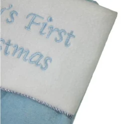 Northlight 21" Blue And White "Baby's First Christmas" Snowman Stocking -Northlight GUEST accd1079 0aa4 4fbc 9c46 cf2de4ce2fda