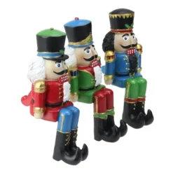 Northlight Nutcracker Christmas Stocking Holders - 5" - Set Of 3 -Northlight GUEST ae2e38f2 2d20 43cd 8898 30c7ca1092ad