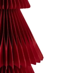 Northlight Accordion Honeycomb Foldable Paper Christmas Tree - 3' - Red -Northlight GUEST af9f82ed e5eb 456c 8388 a95370084bfa
