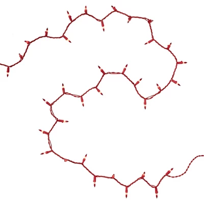 Northlight Mini Christmas Light Set - Clear With Red Tips - 20.25' Red Wire - 100ct 8 Northlight Mini Christmas Light Set - Clear With Red Tips - 20.25' Red Wire - 100ct - Image 6