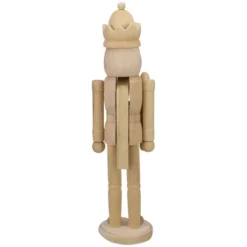 Northlight 14.75" Unfinished Paintable Wooden Christmas Nutcracker With A Crown 9 Northlight 14.75" Unfinished Paintable Wooden Christmas Nutcracker With A Crown -Northlight GUEST b9cfafea f5b1 40ed bb02 decb4cddcacd