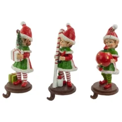 Northlight Standing Christmas Elves Stocking Holders - 8.5" - Set Of 3 -Northlight GUEST bcb7d16c 62c7 4093 89f8 e28f427b2dd3