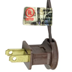 Northlight 70ct LED Faceted C6 Christmas String Lights Warm White - 23' Brown Wire -Northlight GUEST bdb48db4 d182 40bd 854e 65b481f97e3b 1