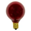 Northlight Pack Of 25 Transparent G40 Red Christmas Replacement Bulbs -Northlight GUEST be08023f 5b35 4347 a541 df1c08b3e7a5