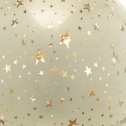 Northlight LED Lighted Stars Glass Globe Christmas Decoration - 6" - Gold -Northlight GUEST bf29097f 458b 4c2b ae27 bc39ce30ab56