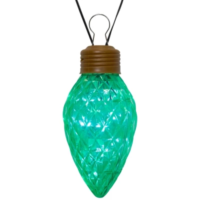 Northlight Commercial Size LED C9 Style Christmas Light Set - Multi-Color - 12' Black Wire - 5ct 5 Northlight Commercial Size LED C9 Style Christmas Light Set - Multi-Color - 12' Black Wire - 5ct - Image 3