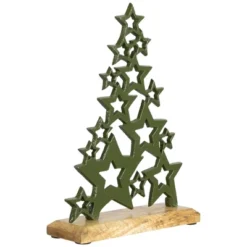 Northlight Tree Of Stars Metal Christmas Decoration - 11" - Green -Northlight GUEST c1ee7750 5552 417d 9d29 27107245fc12
