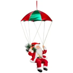 Northlight Santa Claus With Gifts Parachute Christmas Decoration - 32" -Northlight GUEST c51ebb7c 97f0 4b3e af10 a92a1652b2d8