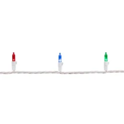 Northlight LED Mini Christmas Light Set - Multi-Color - 11.25' White Wire - 35ct -Northlight GUEST c68dae9d 05ae 425a 8847 a77b8c5bf6f9