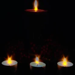 Northlight Red And Green LED Lighted Candles Christmas Canvas Wall Art 12" X 15.75" 5 Northlight Red And Green LED Lighted Candles Christmas Canvas Wall Art 12" X 15.75" -Northlight GUEST c8a9b33e 492d 400f bc20 24db9d738c04