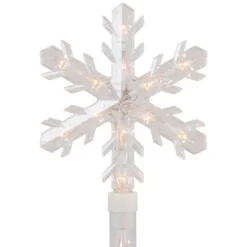 Northlight Lighted Snowflakes Christmas Outdoor Pathway Markers - 27" - Set Of 4 -Northlight GUEST c8c6fbc1 ef83 4dcb 9c14 47da849005b3