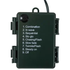 Northlight LED C6 Faceted Christmas Lights - Multicolor - 15.75’ Green Wire - 50ct -Northlight GUEST cc290ba0 7da5 4706 8028 ada995febec8