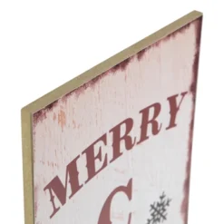 Northlight 36" Merry Christmas Tree And Snowflakes Wall Sign -Northlight GUEST cf350c1c eb69 4637 b03c 9b219edbe0d0