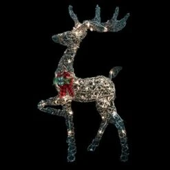 Northlight 60.25" Lighted Reindeer Stag Christmas Decoration -Northlight GUEST d24e205b f97d 4d69 80d5 1c2f615352a9