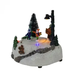 Northlight 5.5" LED Lighted Animated And Musical Christmas Skating Village Display Piece 9 Northlight 5.5" LED Lighted Animated And Musical Christmas Skating Village Display Piece -Northlight GUEST d2bce0ae ea6e 49db ac03 36bcf9cd6d06