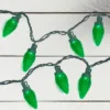 Northlight 50ct Green LED Faceted C9 Christmas Light Set, 20.25ft Green Wire 2 Northlight 50ct Green LED Faceted C9 Christmas Light Set, 20.25ft Green Wire -Northlight GUEST d2d1b216 b926 4938 9c64 9894725e7052