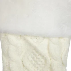 Northlight Cable Knit Christmas Stocking With Faux Fur Cuff - 20.5" - Cream And White 9 Northlight Cable Knit Christmas Stocking With Faux Fur Cuff - 20.5" - Cream And White -Northlight GUEST d3416948 4d87 4384 b48c f3da4e6c39ec