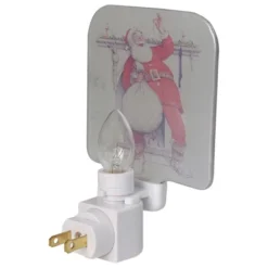 Northlight 6" Norman Rockwell 'Filling The Stocking' Glass Christmas Night Light -Northlight GUEST d5a19919 5d62 4e75 ad9a 97dd94b797f0