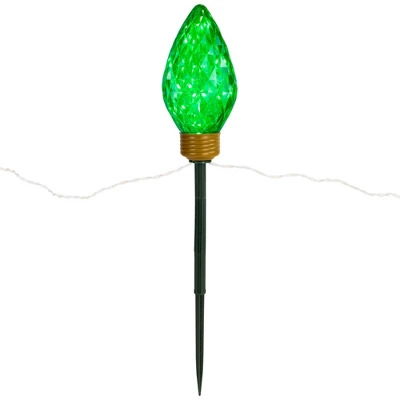 Northlight LED Lighted C9 Style Christmas Pathway Lawn Stakes - 3 Ft - Multi - 3-Count 6 Northlight LED Lighted C9 Style Christmas Pathway Lawn Stakes - 3 Ft - Multi - 3-Count - Image 4