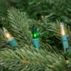 Northlight Mini Christmas Light Set - Green And Clear - 10' Green Wire - 50ct -Northlight GUEST d6450850 9ff3 45e7 8abc 0eee4a7c1c46