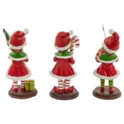 Northlight Standing Christmas Elves Stocking Holders - 8.5" - Set Of 3 -Northlight GUEST d6903493 614f 4238 a68d 497b5db2666f