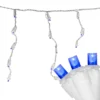 Northlight LED Wide Angle Icicle Christmas Lights - Blue - 5.5' White Wire - 100ct -Northlight GUEST d6fc38d3 63e4 4b54 9d8e 4d6c6715dda4