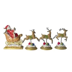 Northlight Santa And Reindeer Christmas Stocking Holders - 9.5" - Set Of 4 7 Northlight Santa And Reindeer Christmas Stocking Holders - 9.5" - Set Of 4 -Northlight GUEST d7267f19 8555 4c1c af0b 7da75e356fca