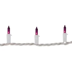 Northlight Mini Incandescent Christmas Lights - Purple - 7' White Wire - 35ct -Northlight GUEST d7b2b7fd c9c9 4702 a2bd f16eca353b03