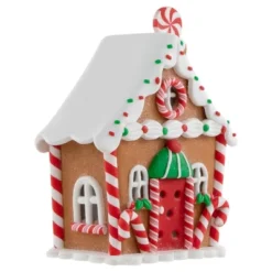 Northlight 5.25" LED Lighted Gingerbread Candy House Christmas Decoration -Northlight GUEST d8334252 9e54 40ad bbcb ddda1b9c0190