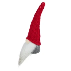 Northlight Gnome With Knitted Hat Christmas Decoration - 8" - Gray And Red -Northlight GUEST d9c9d00c 6656 4c90 9eea 76ea37cb30f0