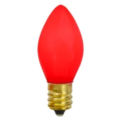 Northlight Set Of 4 Red Opaque C7 Christmas Replacement Bulbs - 2" -Northlight GUEST db6b67f4 cd7c 4ae0 b145 7bb5f498e3c9