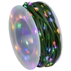 Northlight Multi-Function Color Changing Christmas Fairy Lights - Multi - 64.5' Green Wire - 200ct