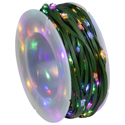 Northlight Multi-Function Color Changing Christmas Fairy Lights - Multi - 64.5' Green Wire - 200ct 3 Northlight Multi-Function Color Changing Christmas Fairy Lights - Multi - 64.5' Green Wire - 200ct