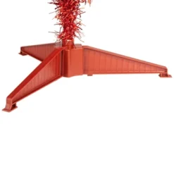 Northlight Artificial Tinsel Christmas Tree - 3' - Red - Unlit -Northlight GUEST df8ed528 9141 413f ab87 024c9850d1cd