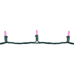 Northlight 100ct Mini Christmas String Lights Pink - 33' Green Wire 9 Northlight 100ct Mini Christmas String Lights Pink - 33' Green Wire -Northlight GUEST e0c3a74e 01b5 40a1 884a 4eb0f14a8fc8