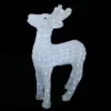 Northlight LED Lighted Commercial Grade Acrylic Reindeer Christmas Display Decor - 23" - Pure White Lights -Northlight GUEST e1b21ac8 d2ef 4666 9617 7dd66c4feec2