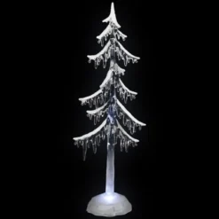 Northlight LED Lighted Acrylic Icicle Tree Christmas Decoration - 14" -Northlight GUEST e8376d2c 8495 4250 b62b 4308ab2dc8c6