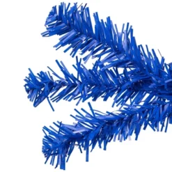 Northlight Pre-Lit Medium Pine Artificial Christmas Tree - 6' - Royal Blue - Clear Lights -Northlight GUEST e8af777f 2a6f 431e a080 498212ea4750