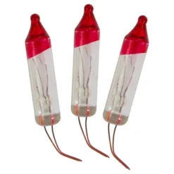 Northlight Pack Of 3 Clear Flasher Christmas Replacement Bulbs, 3.5 Volts -Northlight GUEST eb164892 3c37 4b6a afcb d25d14fd6bc6